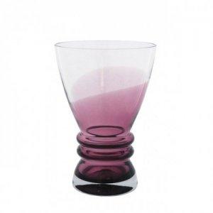 DARTINGTON CRYSTAL AURA MULBERRY WIDE VASE